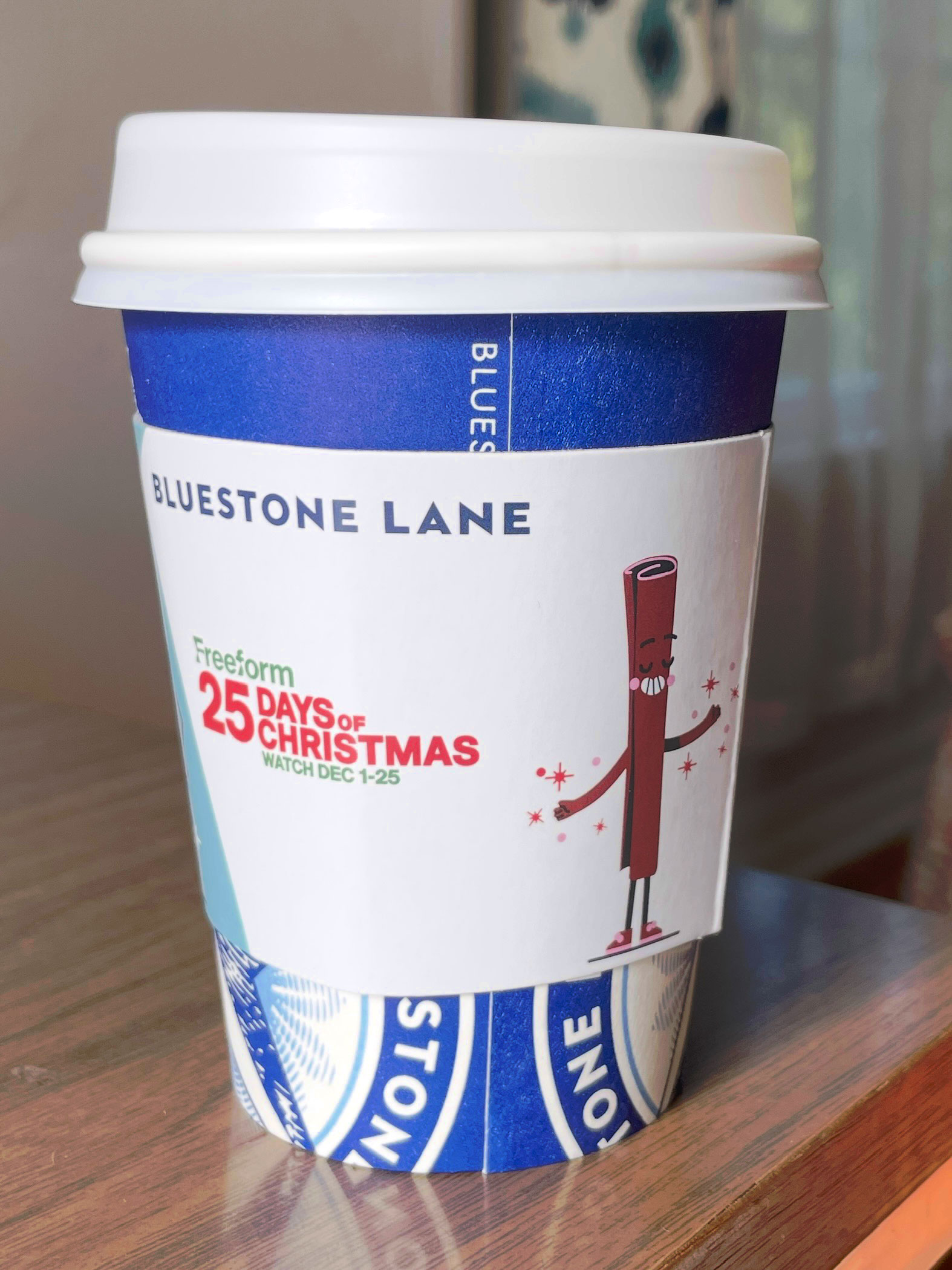 Bluestone Lane cup sleeve